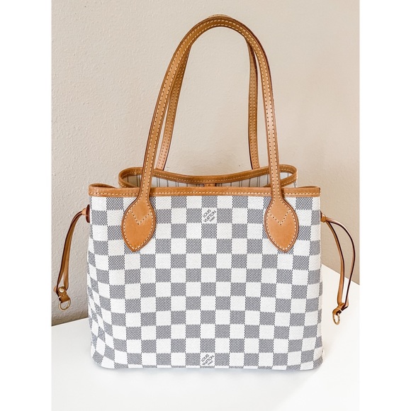 💰SOLD💰Louis Vuitton Damier Azure Neverfull PM - Picture 3 of 12